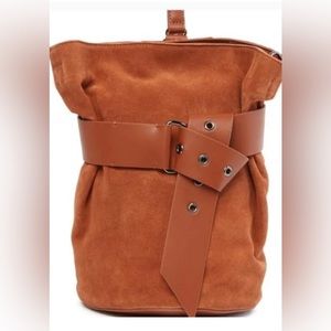 Sam Edelman Audrey Suede Convertible Bucket Bag